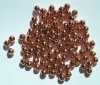 100 5mm Acrylic Bright Metallic Copper